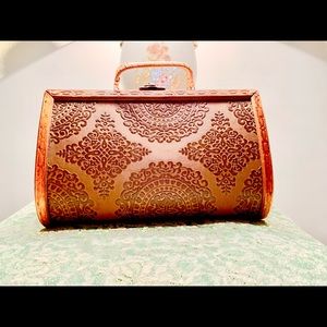 Wooden purse—vintage